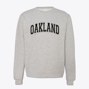 Oakland Maine Varsity Crewneck Sweatshirt