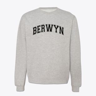 Berwyn Illinois Varsity Crewneck Sweatshirt