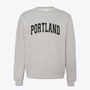 Portland New York Varsity Crewneck Sweatshirt