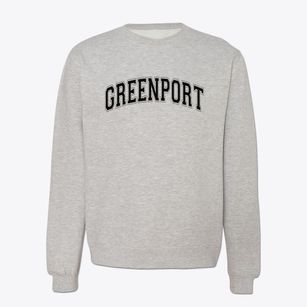Greenport New York Varsity Crewneck Sweatshirt