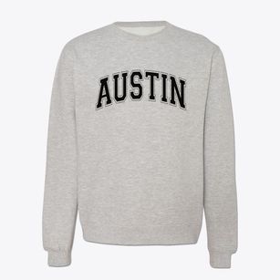 Austin Texas Varsity Crewneck Sweatshirt