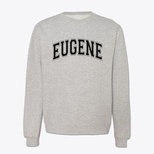 Eugene Oregon Varsity Crewneck Sweatshirt