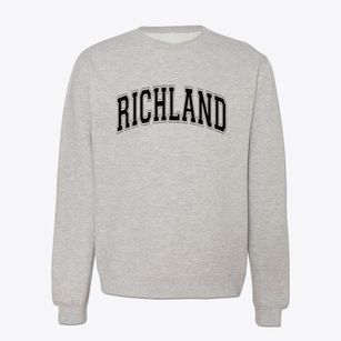 Richland Wisconsin Varsity Crewneck Sweatshirt
