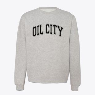 Oil City Louisiana Varsity Crewneck Sweatshirt