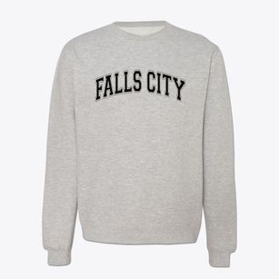 Falls City Texas Varsity Crewneck Sweatshirt