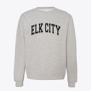 Elk City Kansas Varsity Crewneck Sweatshirt
