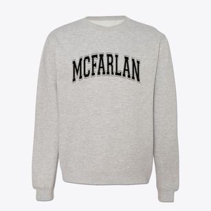 Mcfarlan North Carolina Varsity Crewneck Sweatshirt