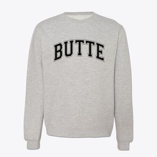 Butte North Dakota Varsity Crewneck Sweatshirt