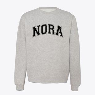 Nora Nebraska Varsity Crewneck Sweatshirt