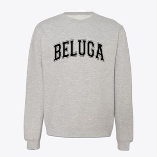 Beluga Alaska Varsity Crewneck Sweatshirt