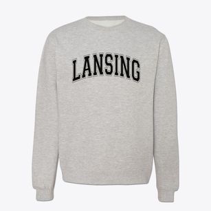 Lansing New York Varsity Crewneck Sweatshirt