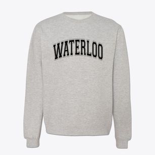 Waterloo New York Varsity Crewneck Sweatshirt