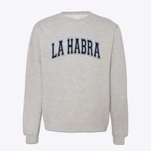 La Habra California Varsity Crewneck Sweatshirt