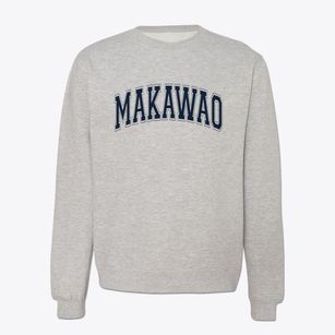 Makawao Hawaii Varsity Crewneck Sweatshirt