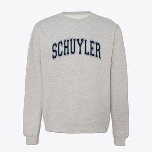 Schuyler Nebraska Varsity Crewneck Sweatshirt