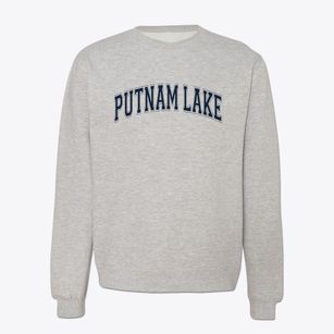 Putnam Lake New York Varsity Crewneck Sweatshirt