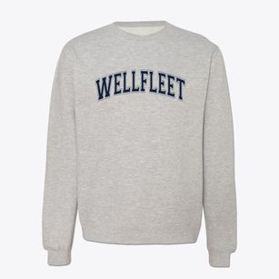 Wellfleet Massachusetts Varsity Crewneck Sweatshirt