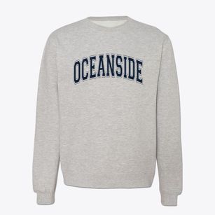 Oceanside California Varsity Crewneck Sweatshirt