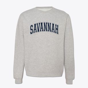 Savannah New York Varsity Crewneck Sweatshirt