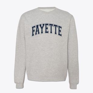 Fayette Maine Varsity Crewneck Sweatshirt