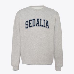 Sedalia Missouri Varsity Crewneck Sweatshirt