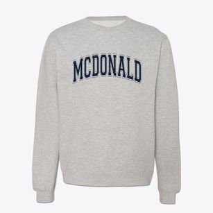 Mcdonald North Carolina Varsity Crewneck Sweatshirt
