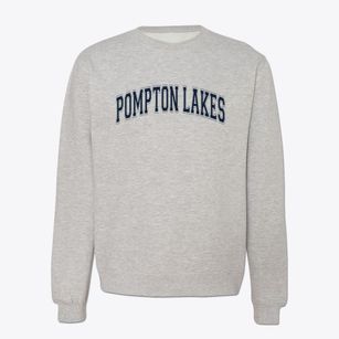 Pompton Lakes New Jersey Varsity Crewneck Sweatshirt