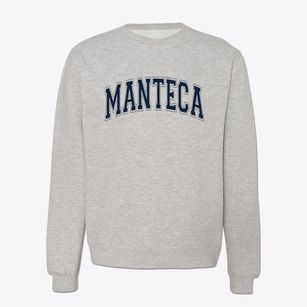 Manteca California Varsity Crewneck Sweatshirt
