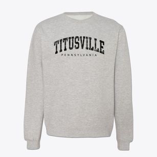Titusville Pennsylvania Urban Vibe Crewneck Sweatshirt