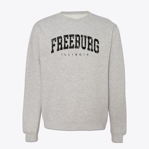 Freeburg Illinois Urban Vibe Crewneck Sweatshirt