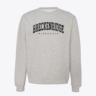 Breckenridge Minnesota Urban Vibe Crewneck Sweatshirt