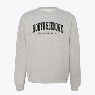 North Seekonk Massachusetts Urban Vibe Crewneck Sweatshirt