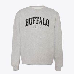 Buffalo Iowa Urban Vibe Crewneck Sweatshirt