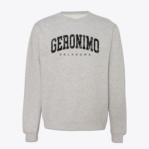 Geronimo Oklahoma Urban Vibe Crewneck Sweatshirt