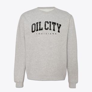 Oil City Louisiana Urban Vibe Crewneck Sweatshirt