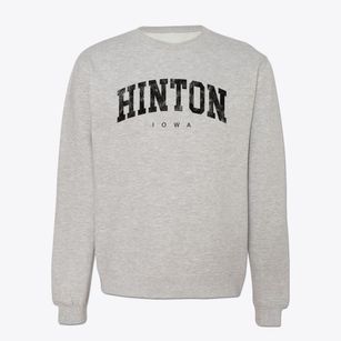Hinton Iowa Urban Vibe Crewneck Sweatshirt