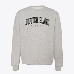Jupiter Island Florida Urban Vibe Crewneck Sweatshirt