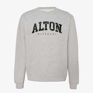 Alton Missouri Urban Vibe Crewneck Sweatshirt