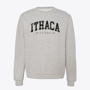 Ithaca Wisconsin Urban Vibe Crewneck Sweatshirt