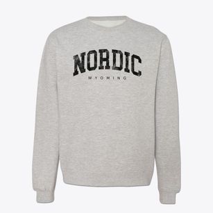 Nordic Wyoming Urban Vibe Crewneck Sweatshirt