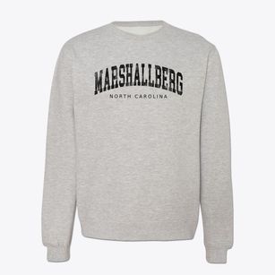 Marshallberg North Carolina Urban Vibe Crewneck Sweatshirt