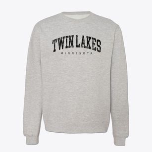 Twin Lakes Minnesota Urban Vibe Crewneck Sweatshirt