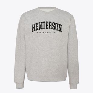 Henderson North Carolina Urban Vibe Crewneck Sweatshirt