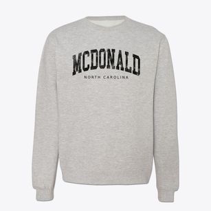 Mcdonald North Carolina Urban Vibe Crewneck Sweatshirt
