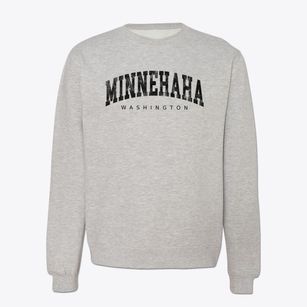 Minnehaha Washington Urban Vibe Crewneck Sweatshirt