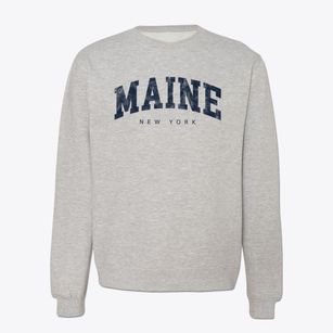 Maine New York Urban Vibe Crewneck Sweatshirt