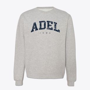 Adel Iowa Urban Vibe Crewneck Sweatshirt