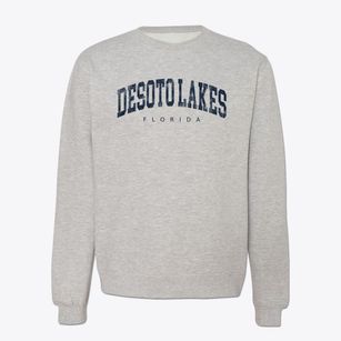 Desoto Lakes Florida Urban Vibe Crewneck Sweatshirt