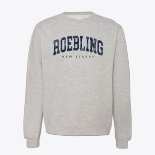 Roebling New Jersey Urban Vibe Crewneck Sweatshirt
