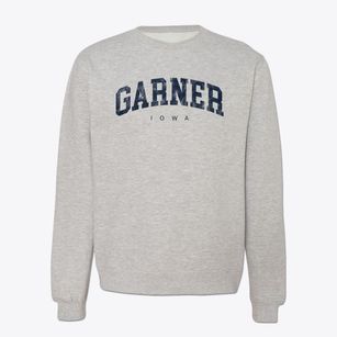 Garner Iowa Urban Vibe Crewneck Sweatshirt